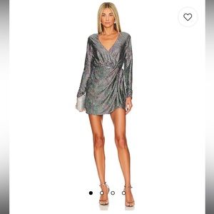 Show Me Your MuMu Kimora Black Cosmo Mini Dress